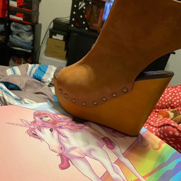 Jeffrey Campbell wedge SZ 10 - Picture 2 of 4